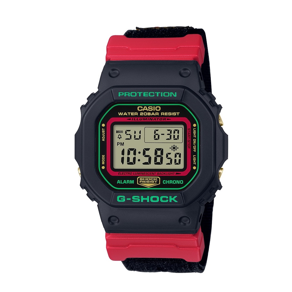 CASIO カシオ G-SHOCK Gショック Throwback 1990s DW-5600THC-1JF  【安心の3年保証】 腕時計