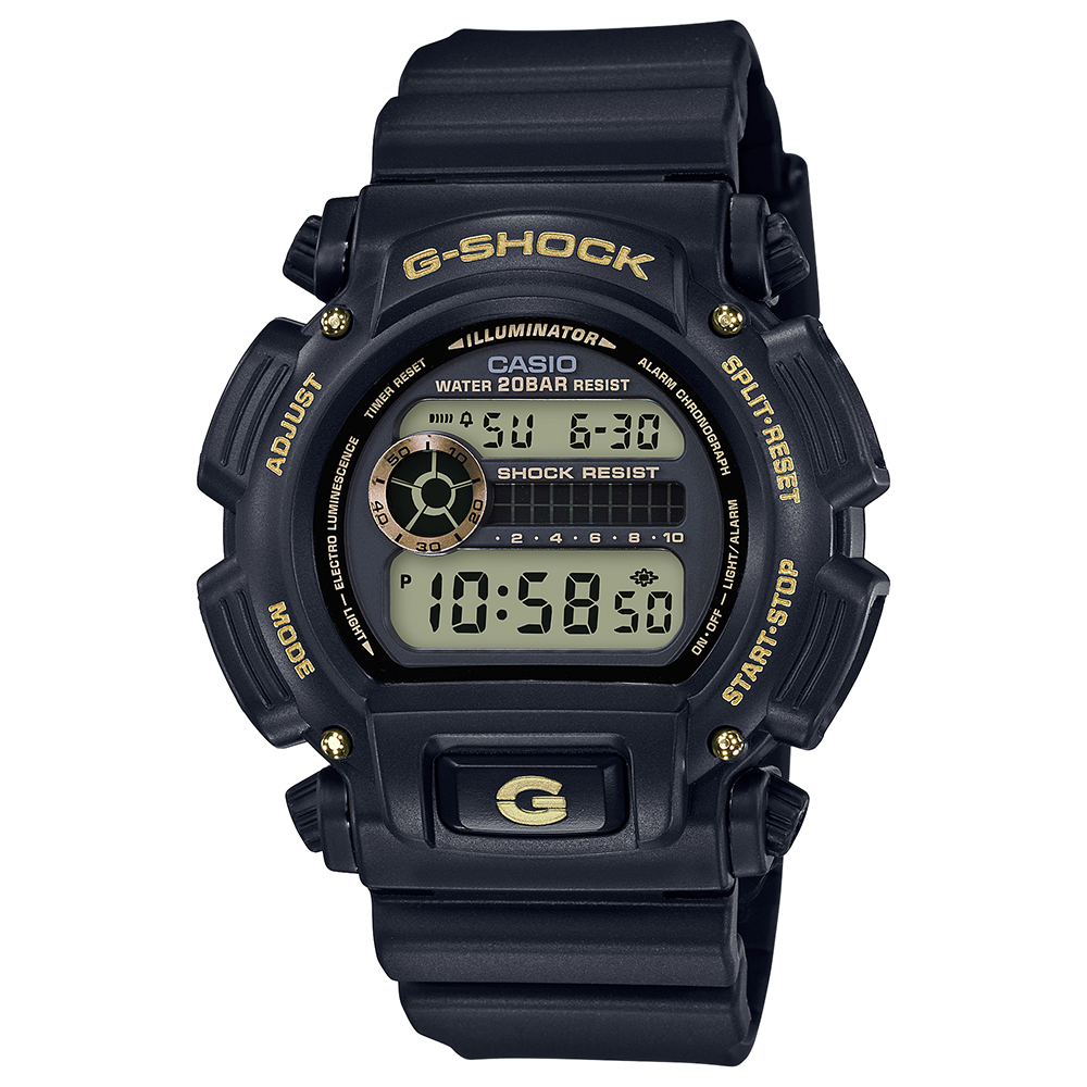 CASIO カシオ G-SHOCK Gショック DW-9052GBX-1A9JF BLACK&GOLD腕時計