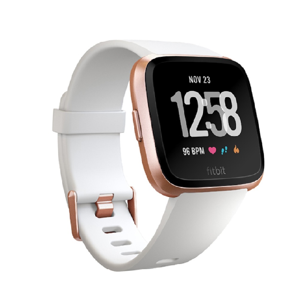 fitbit Versa フィットビット ヴァーサ FB505RGWT-EU 【安心のメーカー1年保証】 スマートウォッチ ウェアラブル 心拍数 健康