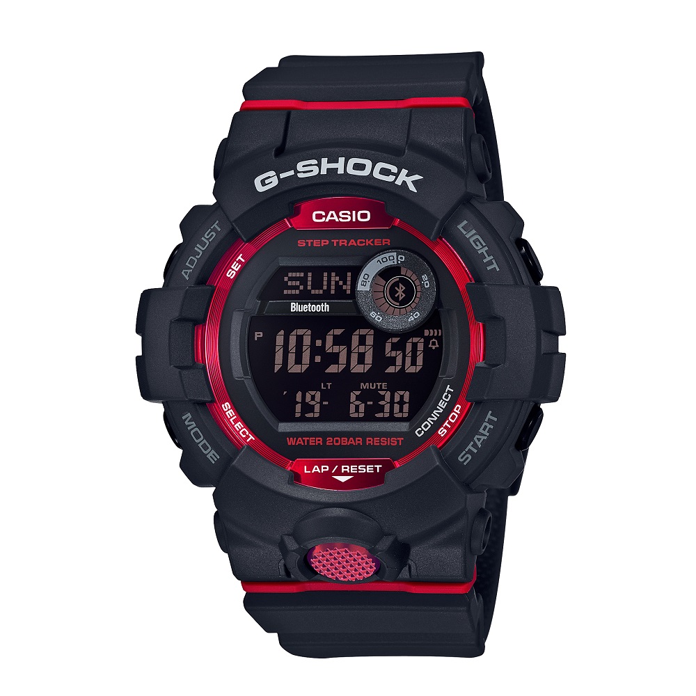 CASIO カシオ G-SHOCK Gショック GBD-800-1JF Bluetooth搭載 ～G-SQUAD～ 【安心の3年保証】 腕時計