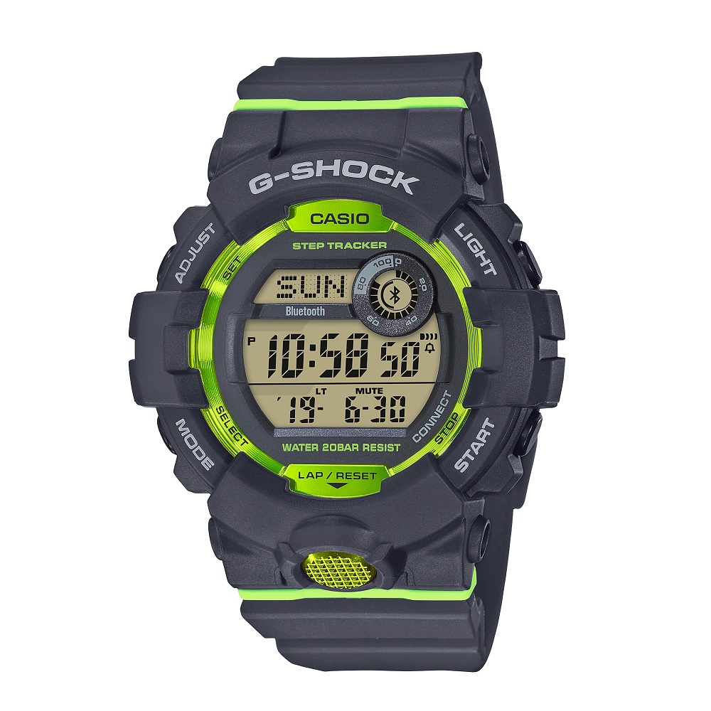 CASIO カシオ G-SHOCK Gショック GBD-800-8JF Bluetooth搭載 ～G-SQUAD～ 【安心の3年保証】 腕時計