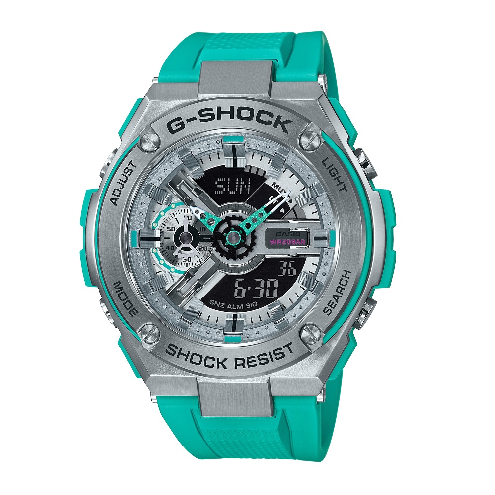 CASIO カシオ G-SHOCK Gショック G-STEEL GST-410-2AJF【安心の3年保証】 腕時計