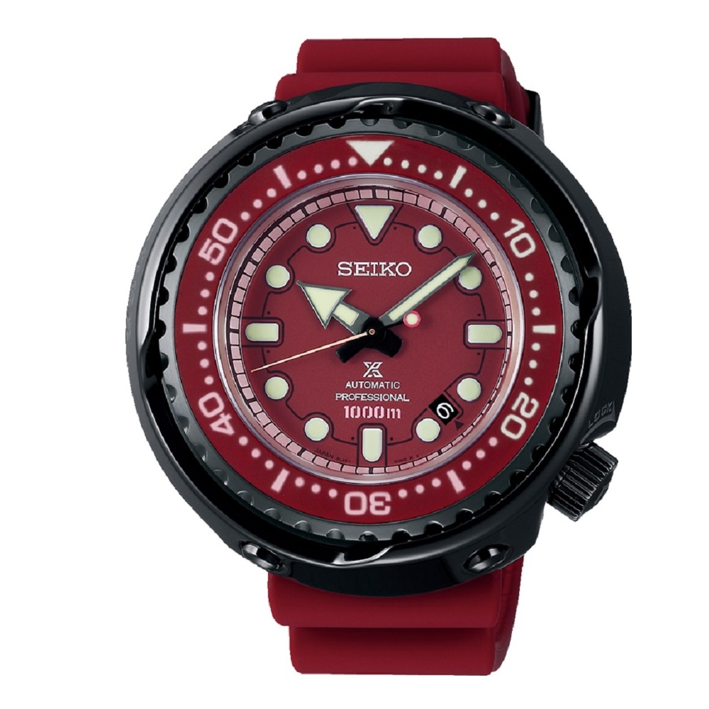 ＜大谷翔平選手ボブルヘッド付＞SEIKO セイコー Prospex プロスペックス 機動戦士ガンダム40周年記念 シャア専用ザク限定モデル SBDX029 数量限定1,000本 【安心の3年保証】 腕時計